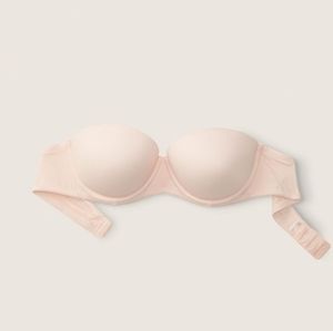 NWT Victoria Secret Pink Wear Everywear Strapless Push up Bra